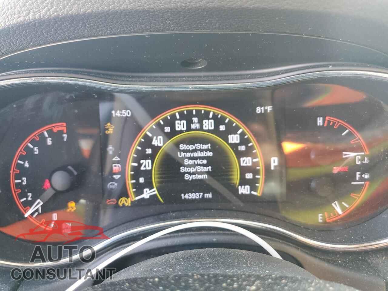 DODGE DURANGO 2016 - 1C4RDJEG7GC341301