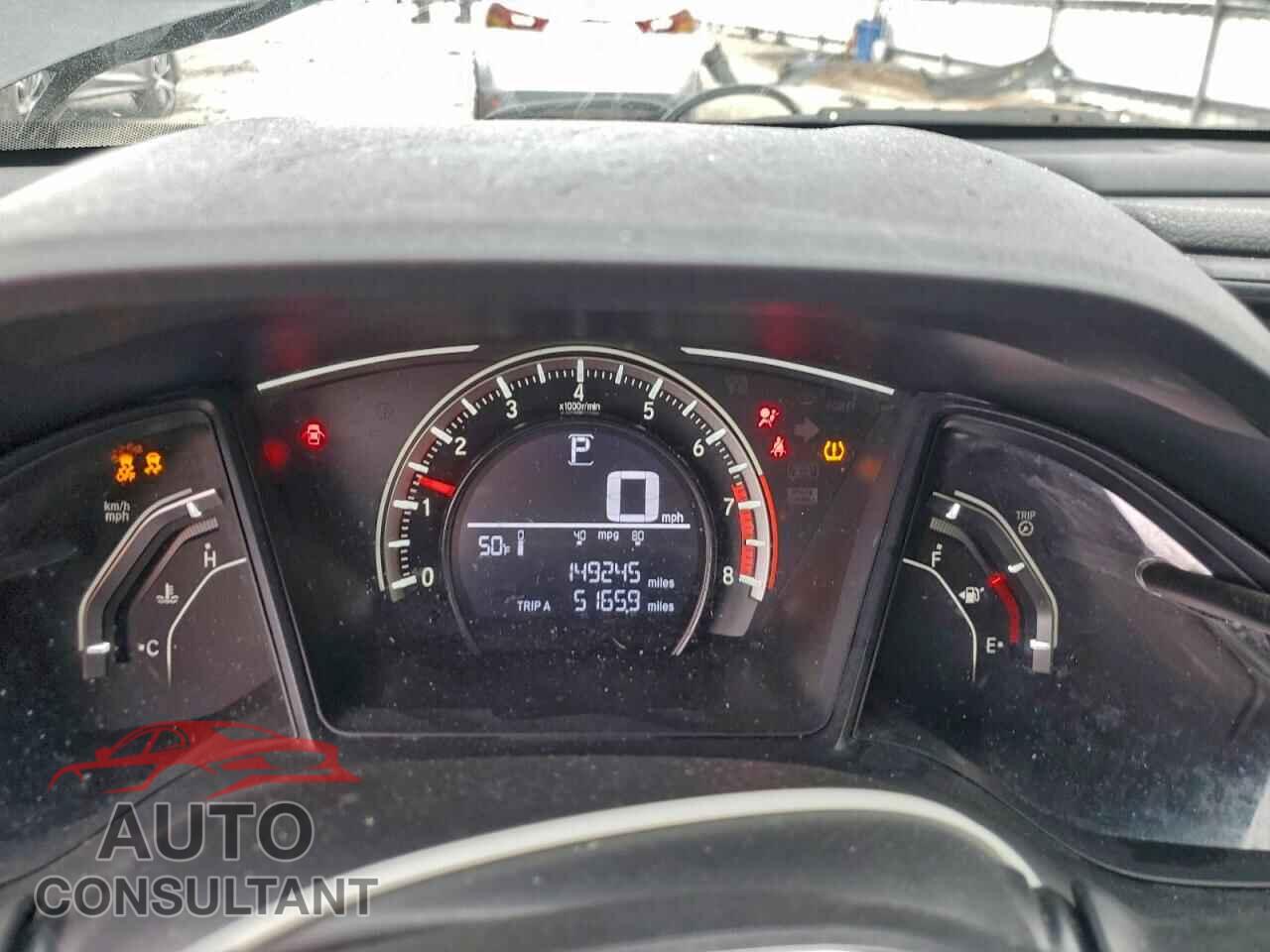 HONDA CIVIC 2017 - 19XFC2F53HE048773