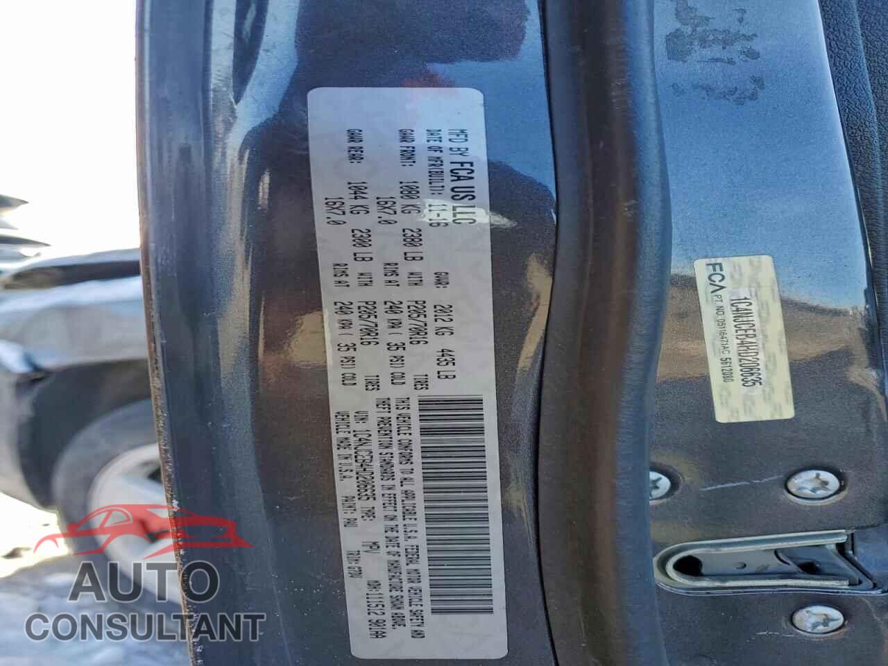 JEEP COMPASS 2017 - 1C4NJCEB4HD206635