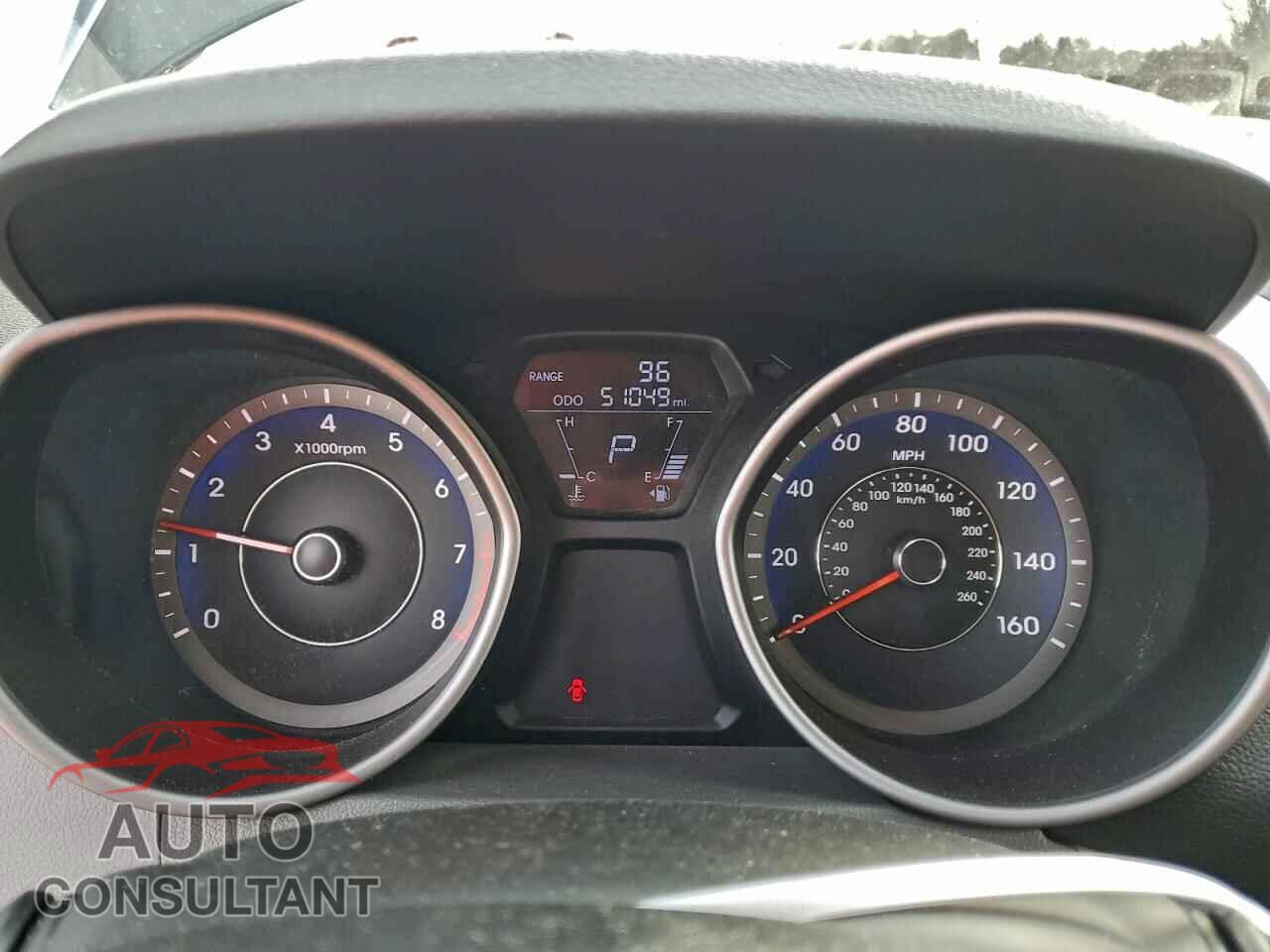 HYUNDAI ELANTRA 2012 - KMHDH4AE6CU180105