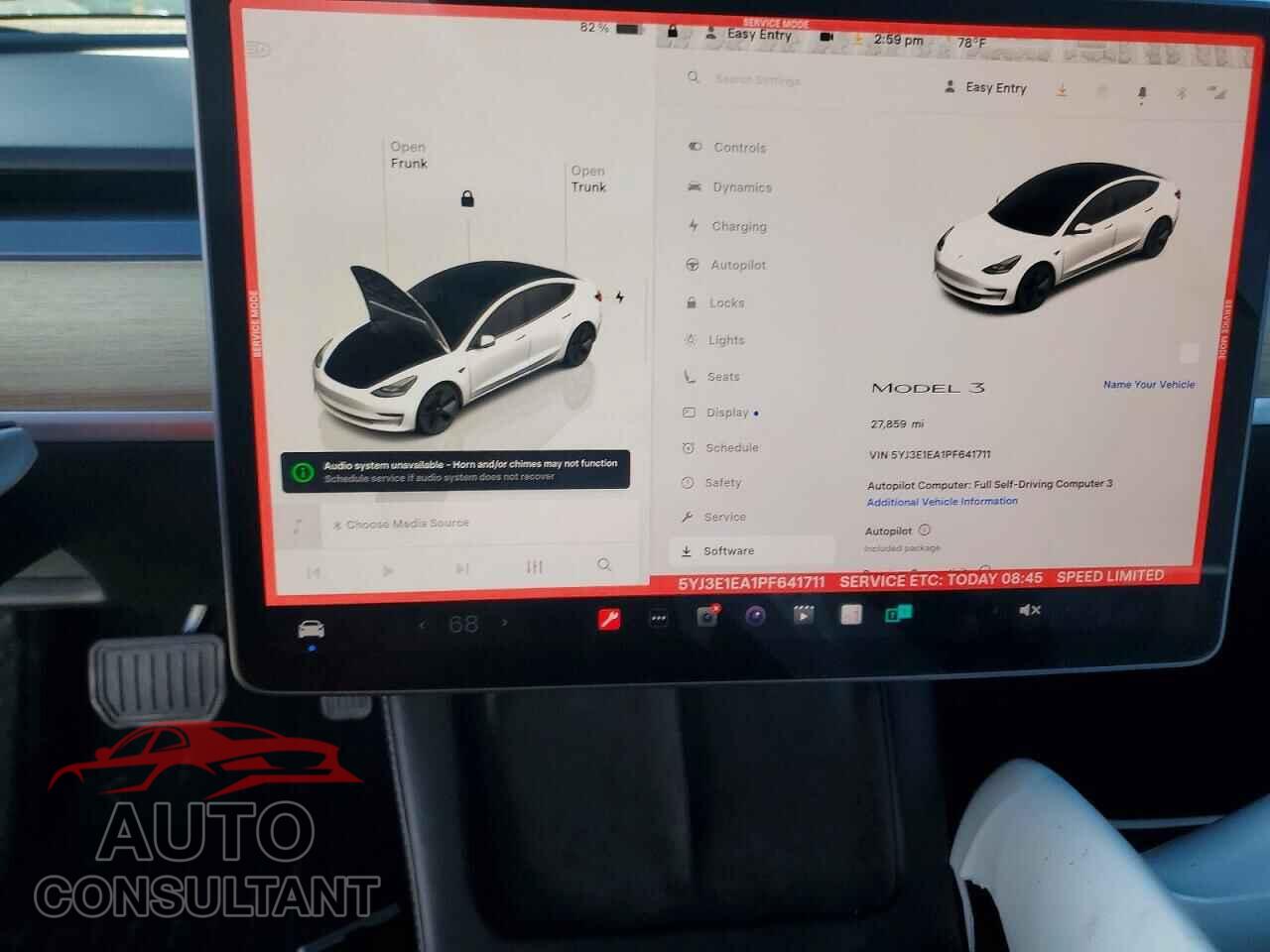 TESLA MODEL 3 2023 - 5YJ3E1EA1PF641711