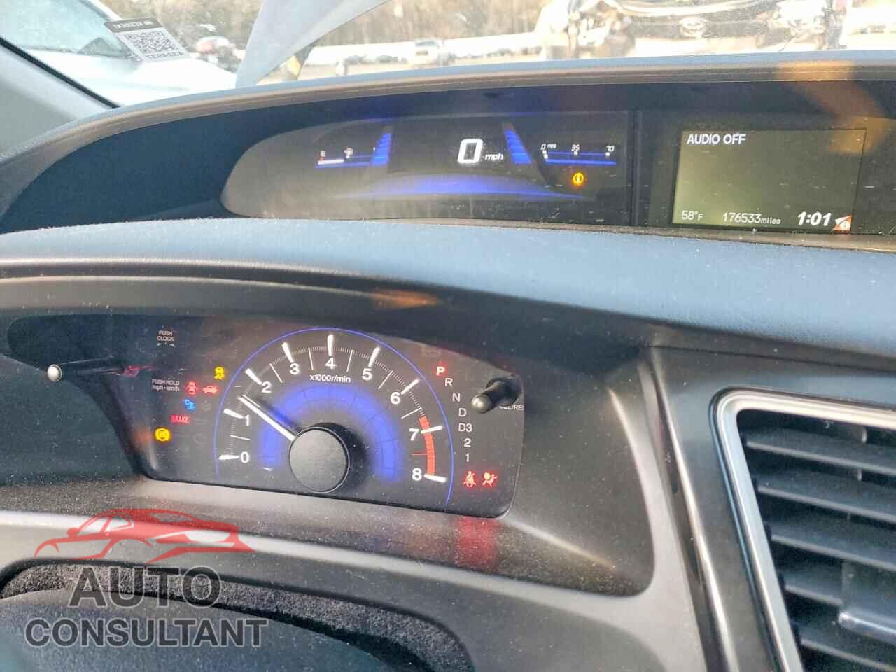 HONDA CIVIC 2013 - 19XFB2F55DE246686