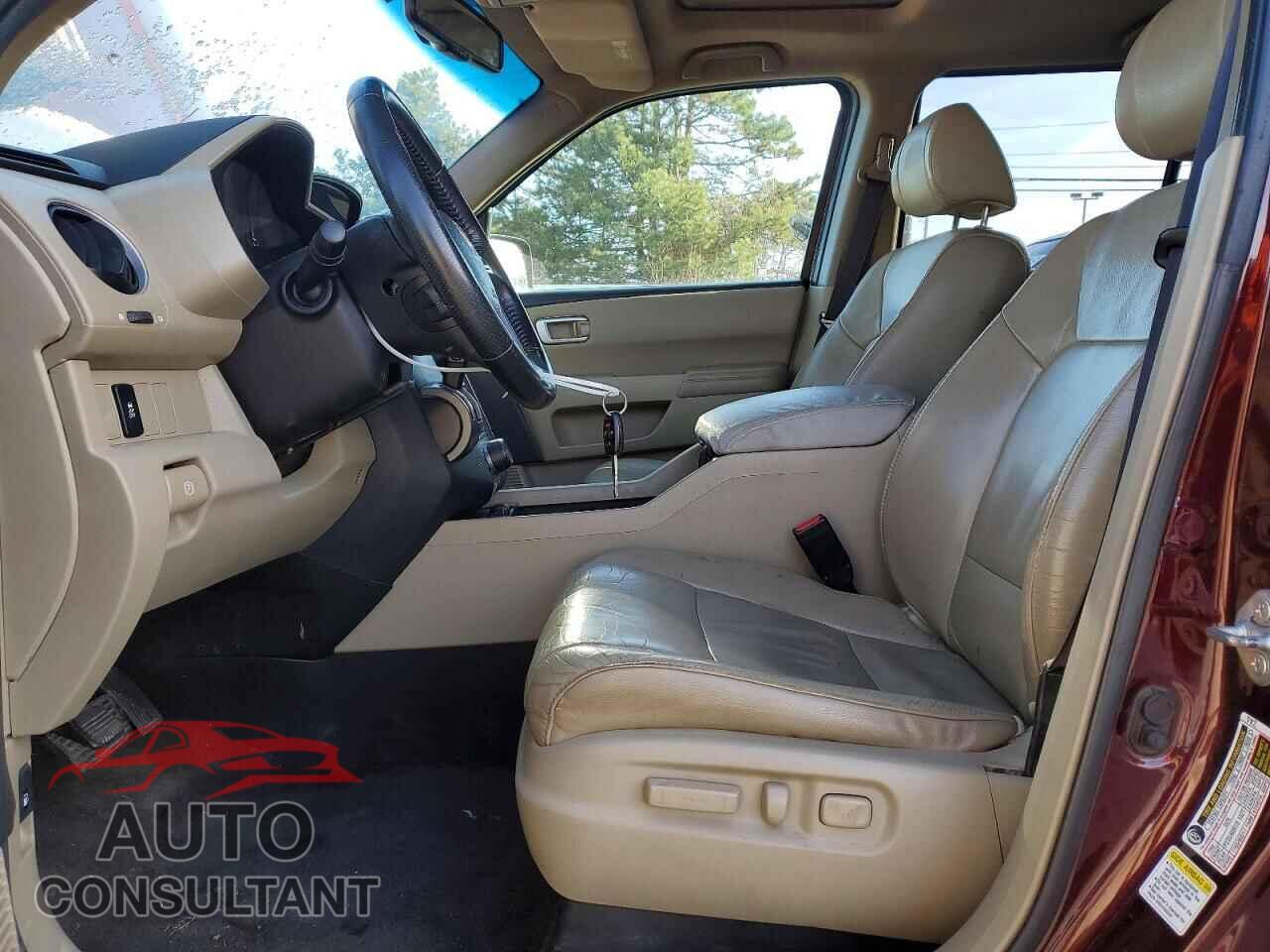 HONDA PILOT 2012 - 5FNYF3H69CB012438