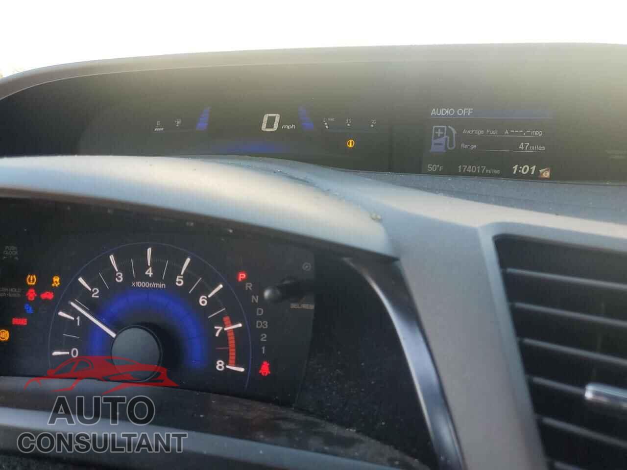 HONDA CIVIC 2012 - 2HGFB2F83CH607704
