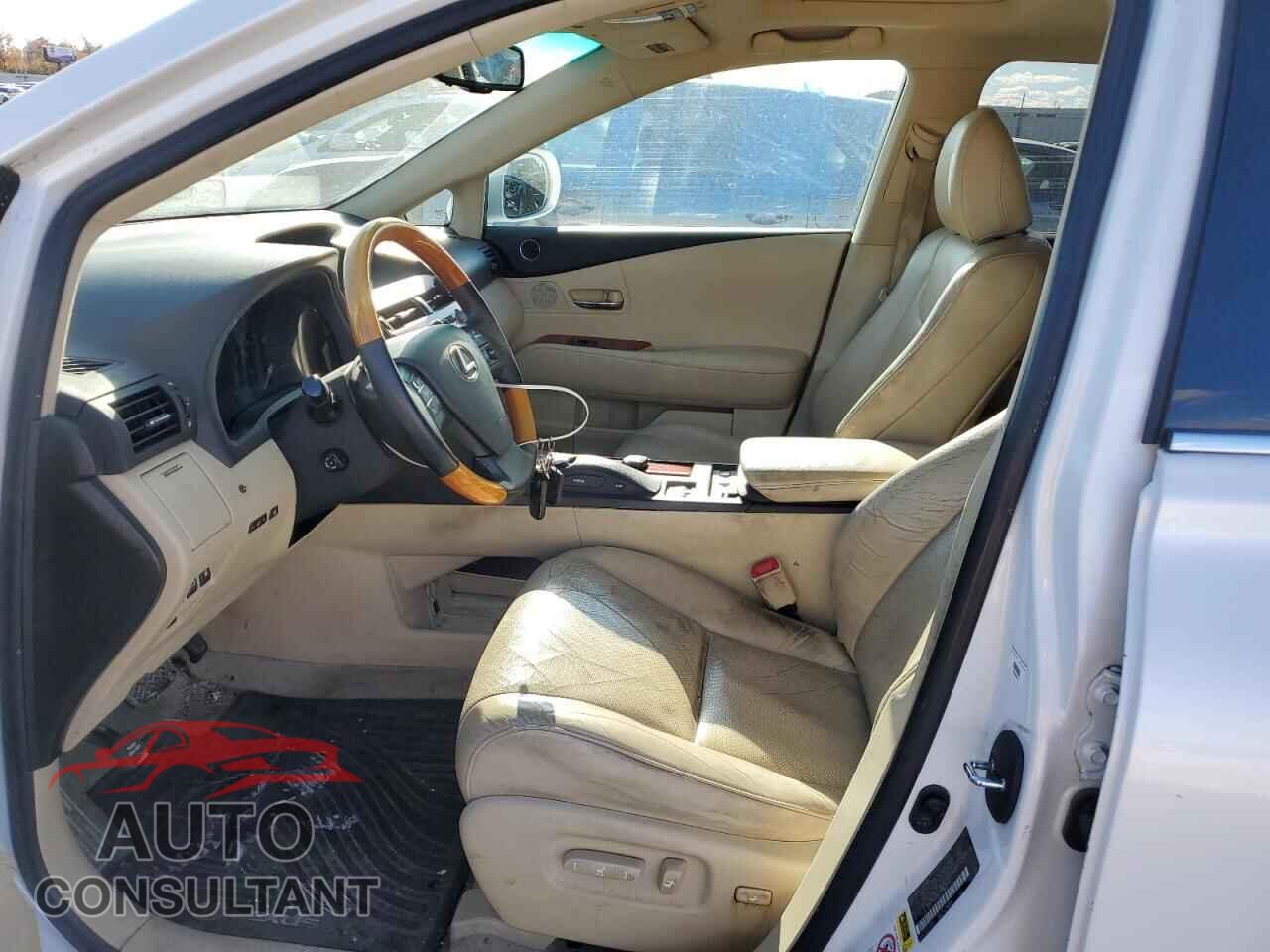 LEXUS RX350 2012 - 2T2BK1BA2CC148123
