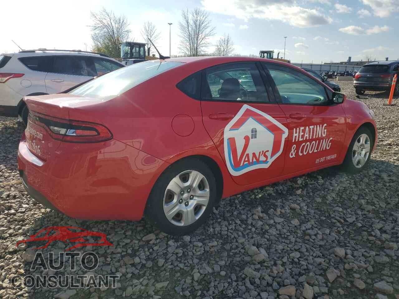 DODGE DART 2016 - 1C3CDFAA9GD625547
