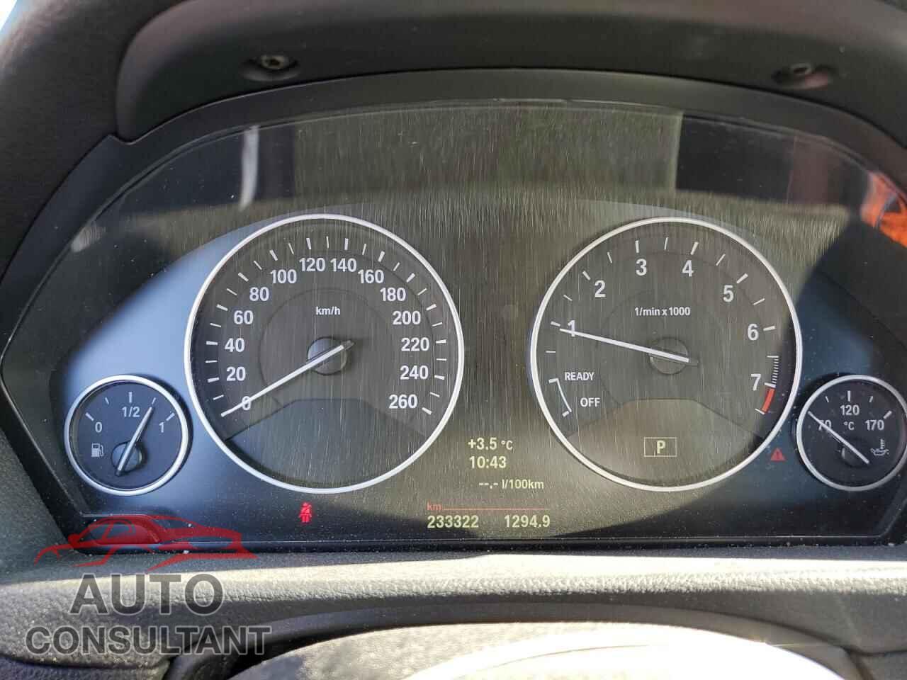BMW 3 SERIES 2014 - WBA3B3C58EJ981628