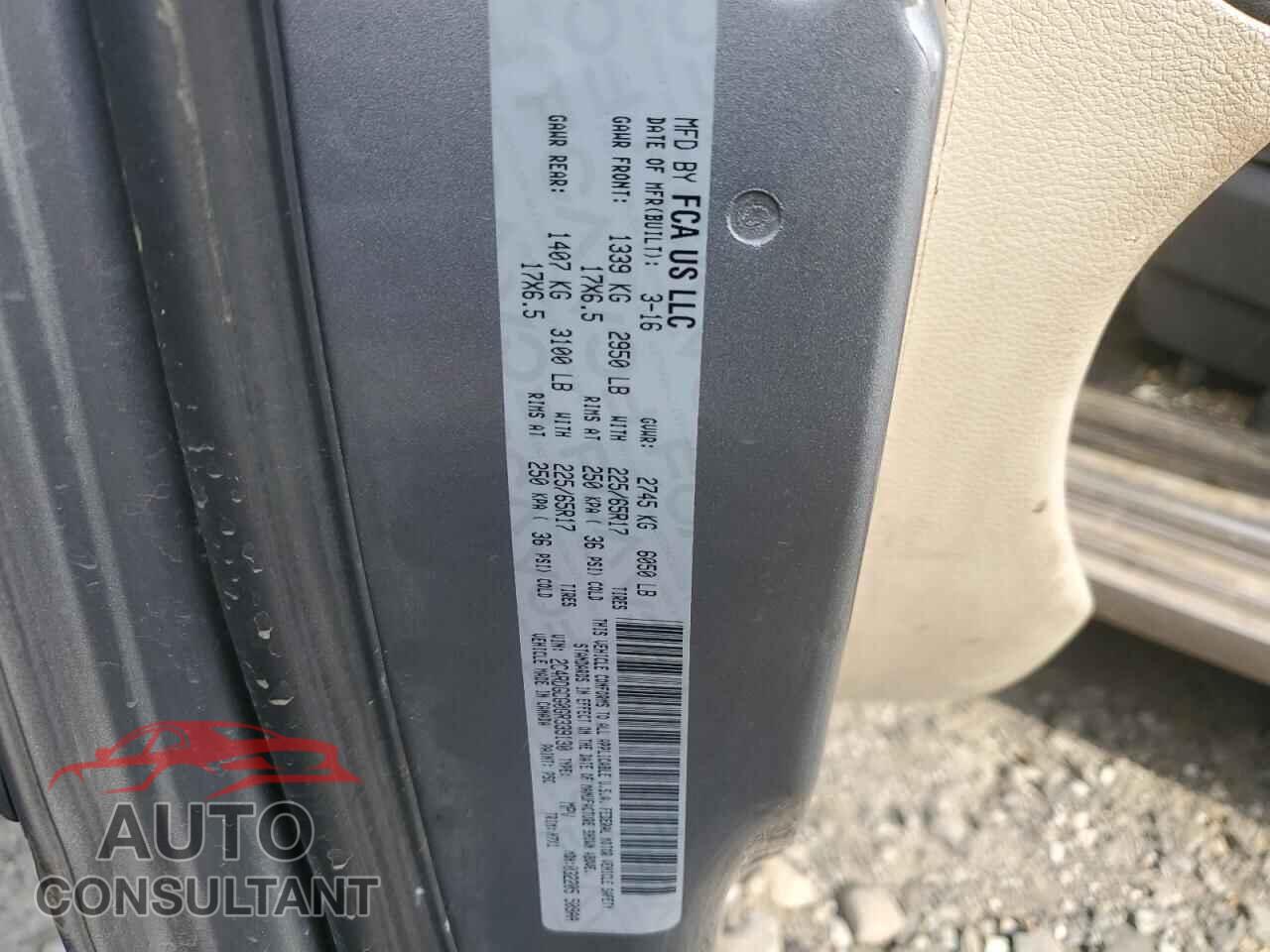 DODGE CARAVAN 2016 - 2C4RDGCG0GR339130