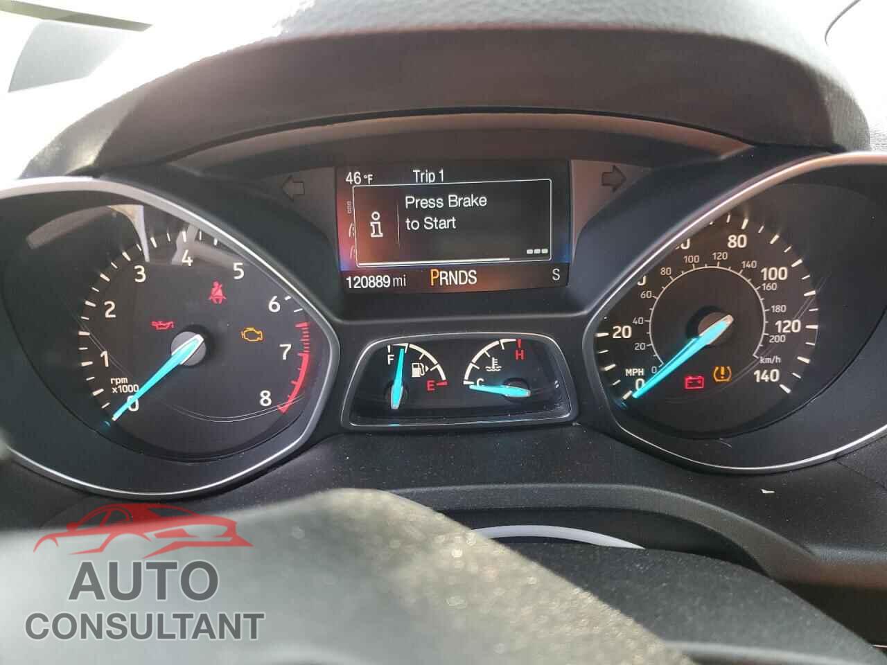 FORD ESCAPE 2017 - 1FMCU9J97HUE18414