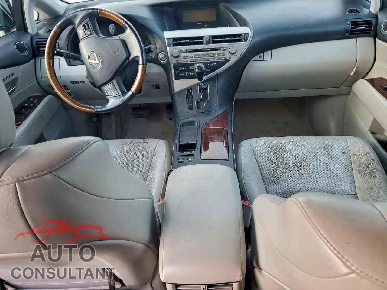 LEXUS RX350 2011 - 2T2BK1BA5BC092502