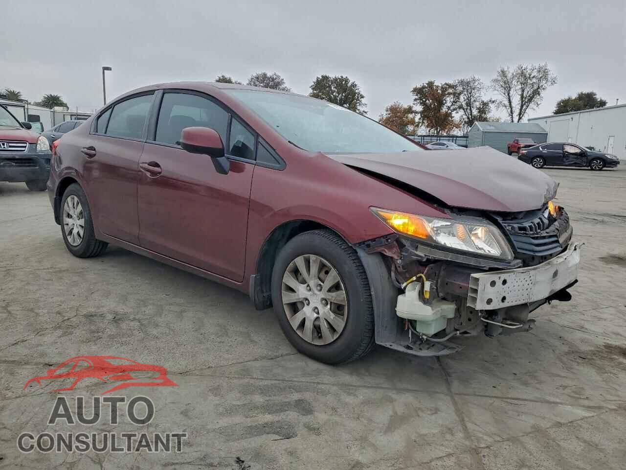 HONDA CIVIC 2012 - 19XFB2F54CE386694