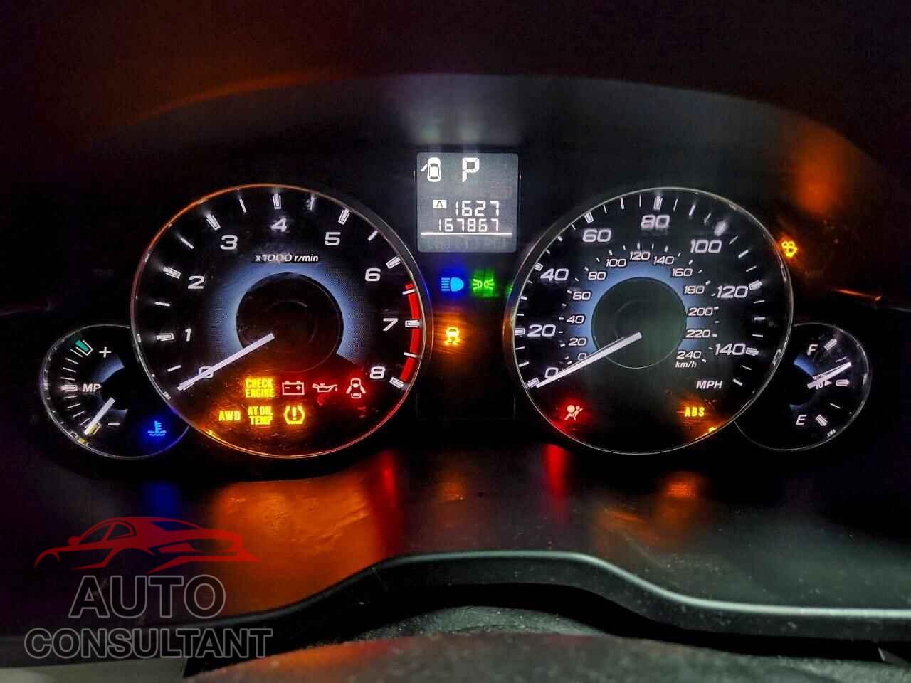 SUBARU OUTBACK 2011 - 4S4BRBAC9B3339663