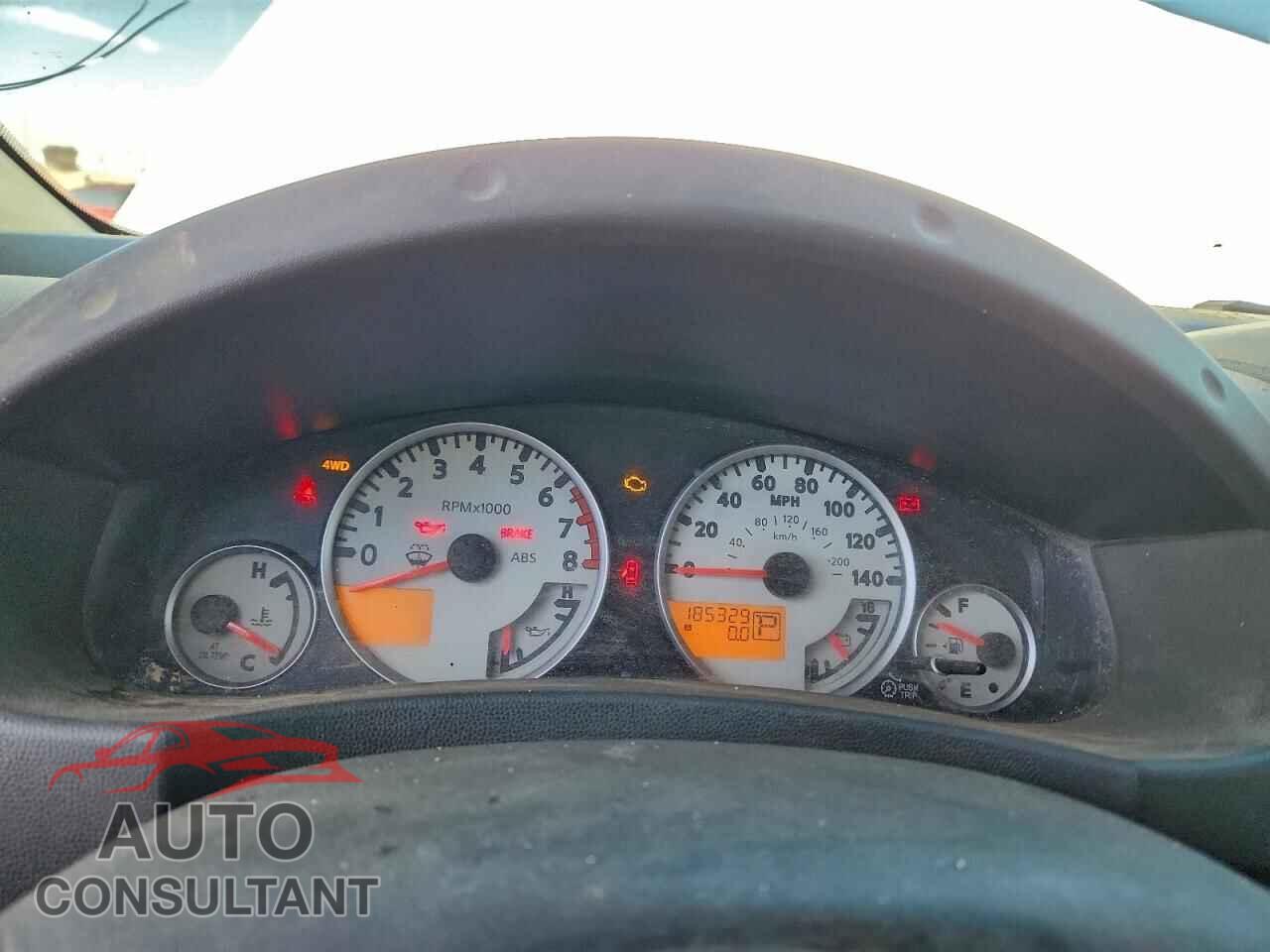 NISSAN FRONTIER 2012 - 1N6AD0EV4CC444849