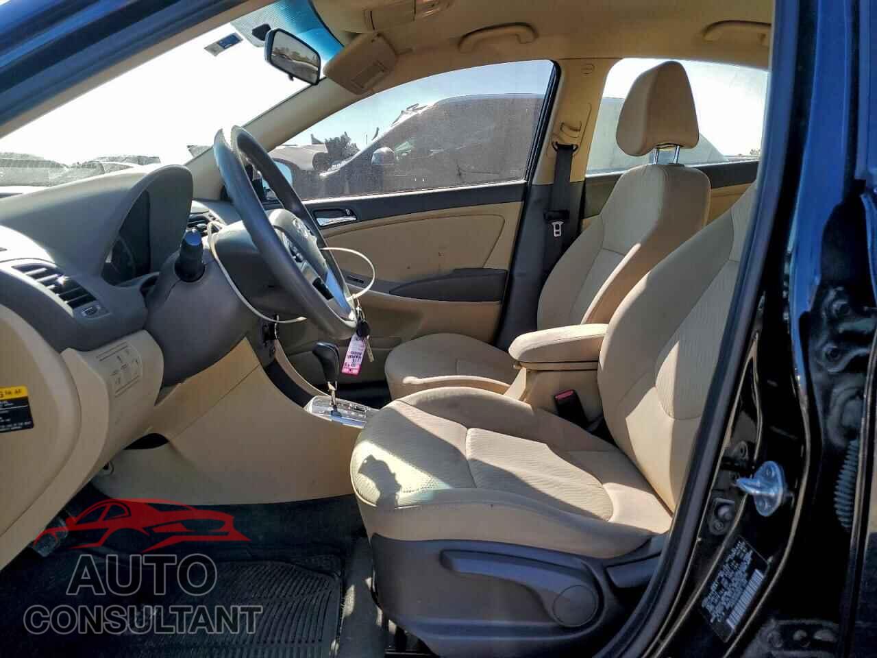 HYUNDAI ACCENT 2013 - KMHCU4AE5DU378036