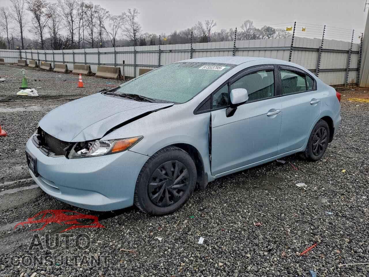 HONDA CIVIC 2012 - 19XFB2F59CE015496