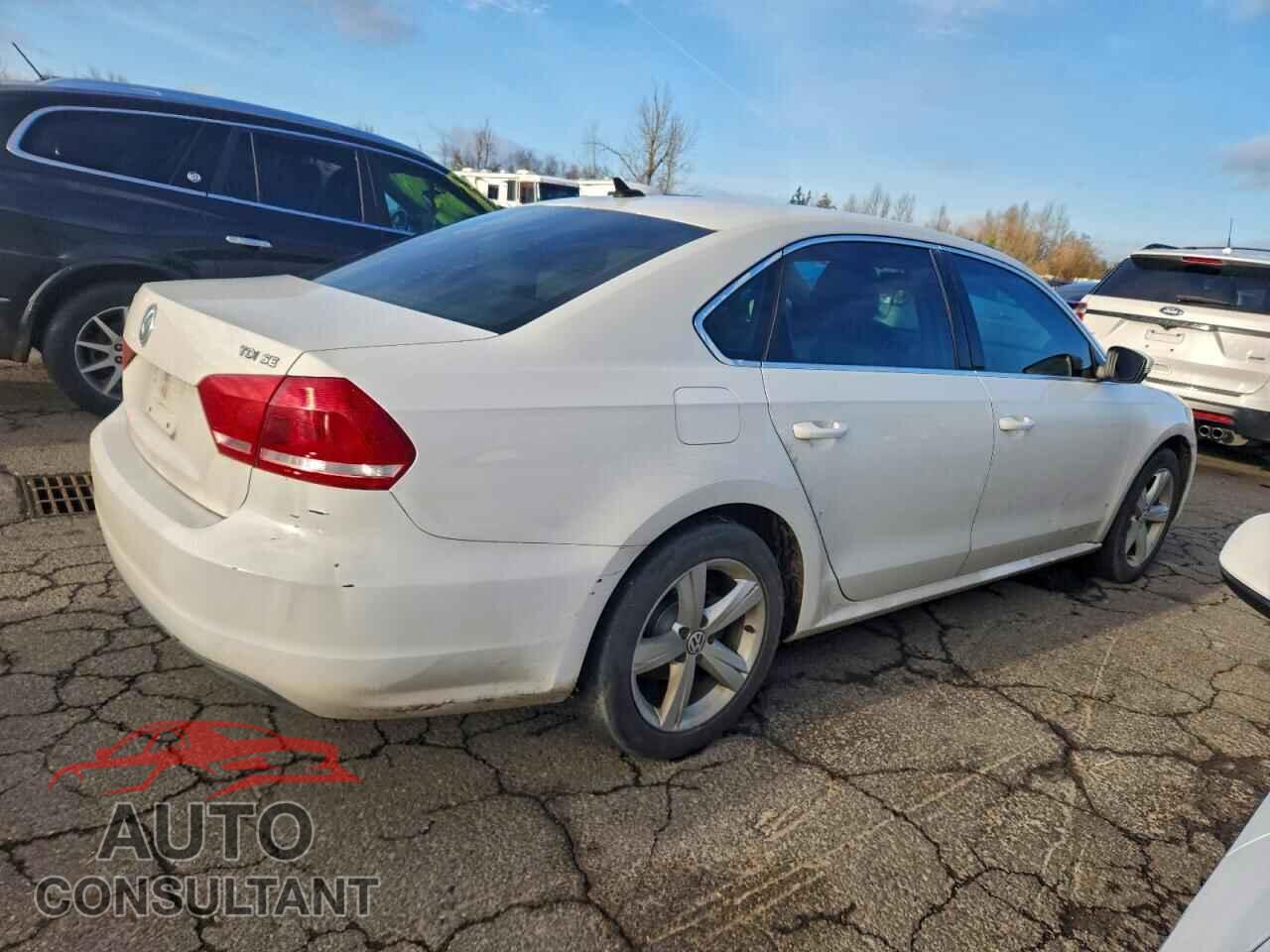 VOLKSWAGEN PASSAT 2013 - 1VWBN7A30DC122984