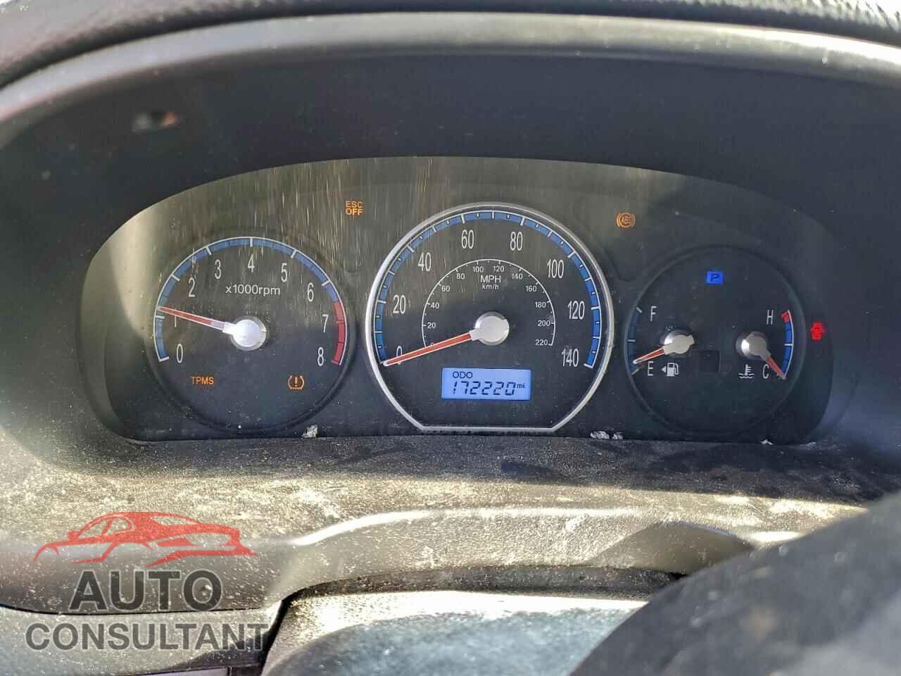 HYUNDAI SANTA FE 2009 - 5NMSG13D79H317618