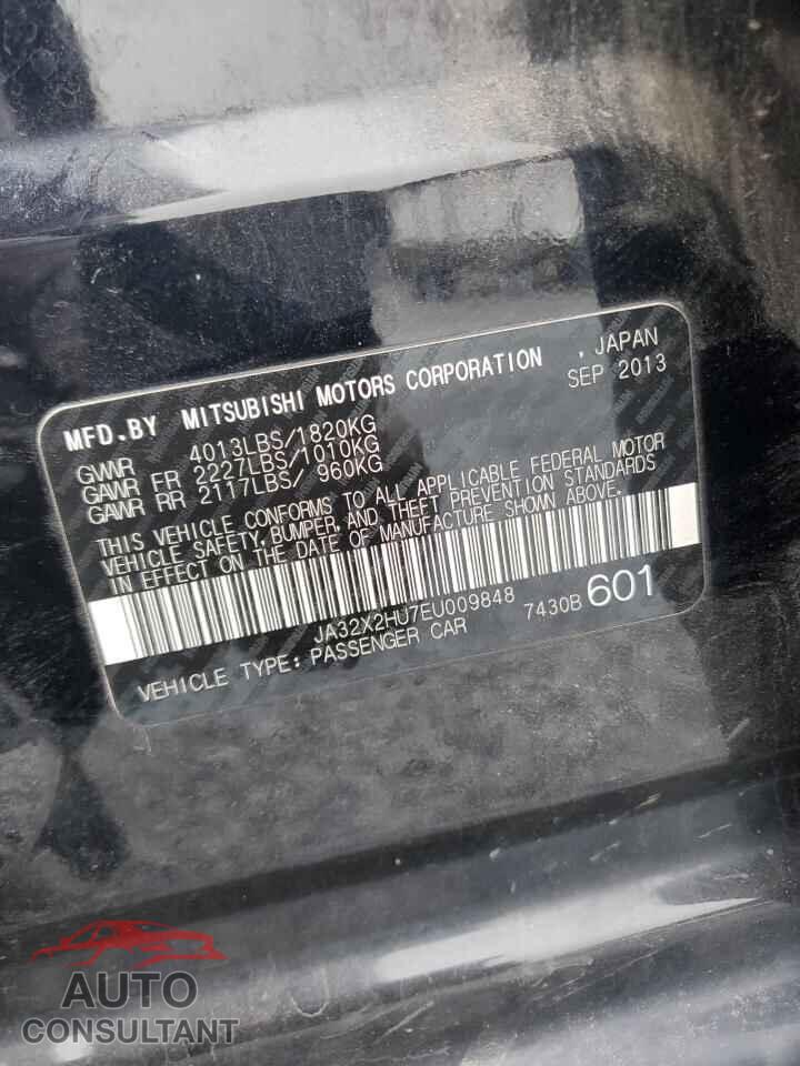 MITSUBISHI LANCER 2014 - JA32X2HU7EU009848