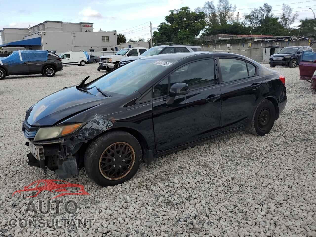 HONDA CIVIC 2012 - 19XFB2F56CE092245