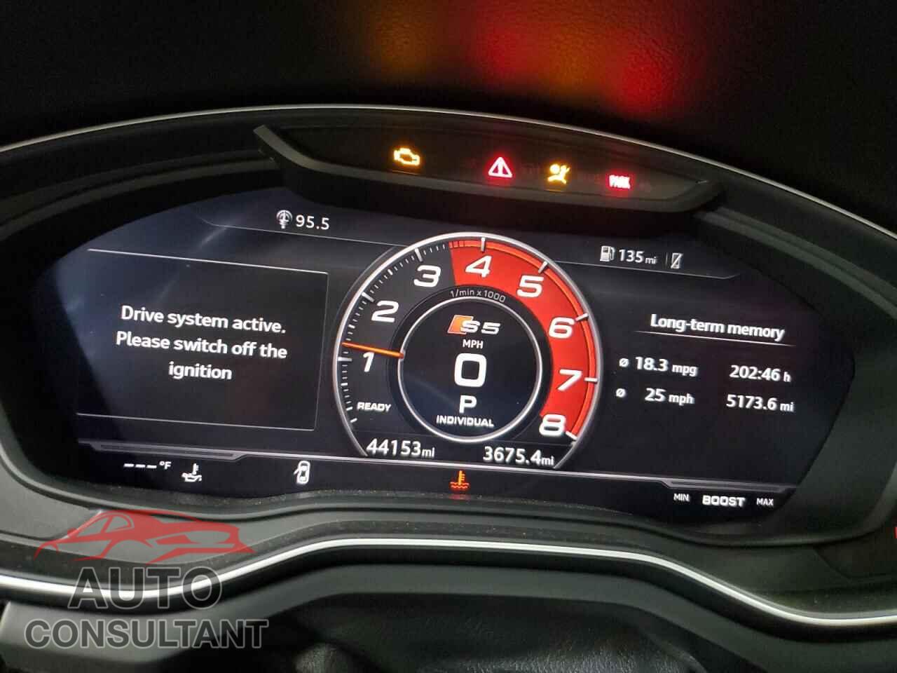 AUDI S5/RS5 2018 - WAUC4CF52JA027019
