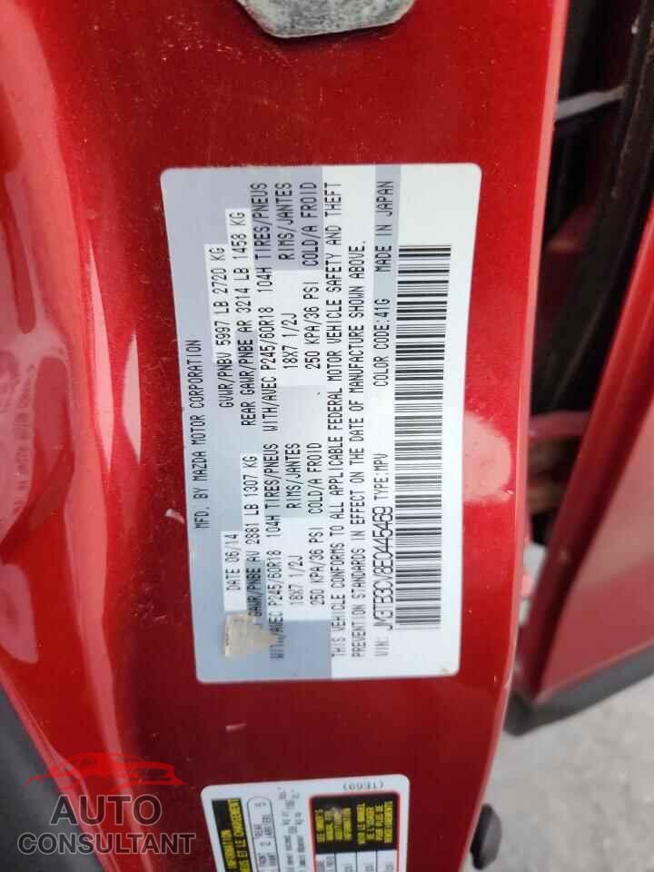 MAZDA CX-9 2014 - JM3TB3CV8E0445469