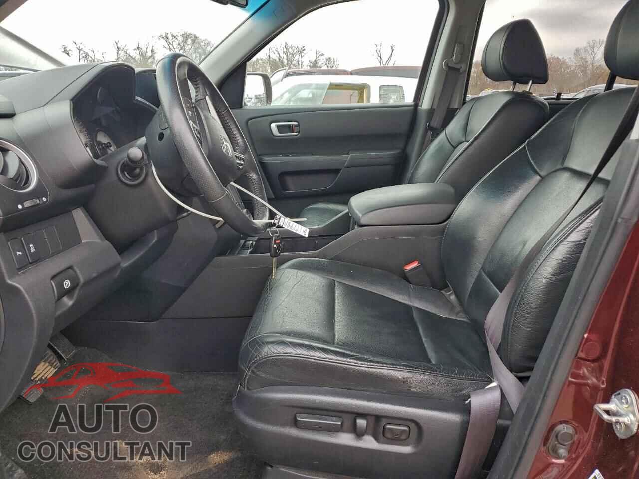 HONDA PILOT 2012 - 5FNYF4H93CB019837