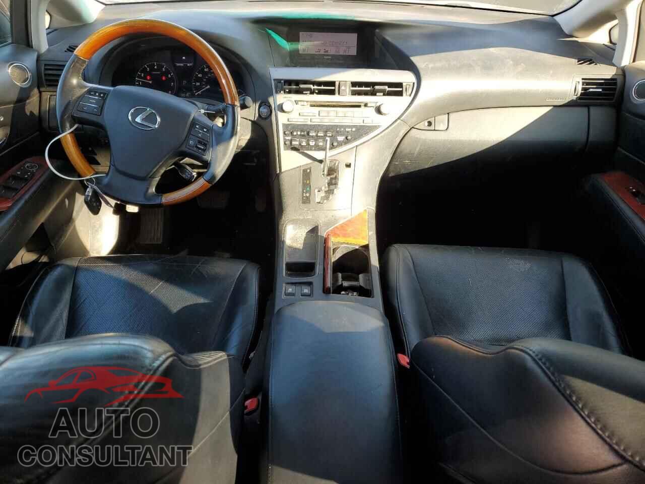 LEXUS RX350 2010 - 2T2BK1BA7AC041288