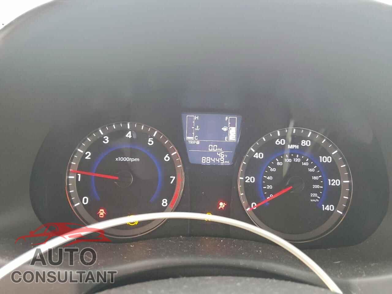 HYUNDAI ACCENT 2016 - KMHCT4AE2GU989116