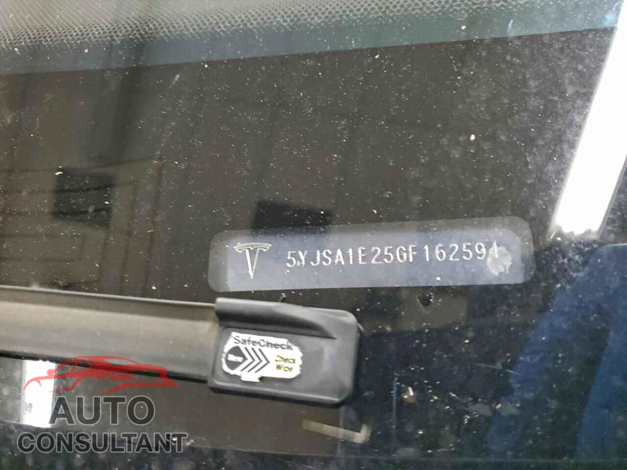 TESLA MODEL S 2016 - 5YJSA1E25GF162594