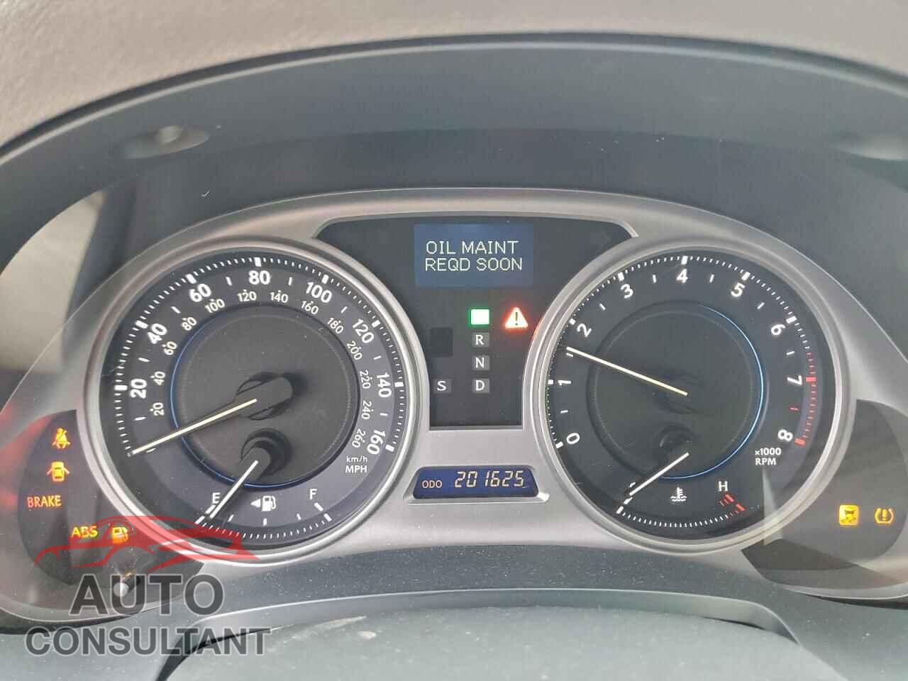 LEXUS IS 2009 - JTHCK262X95029273