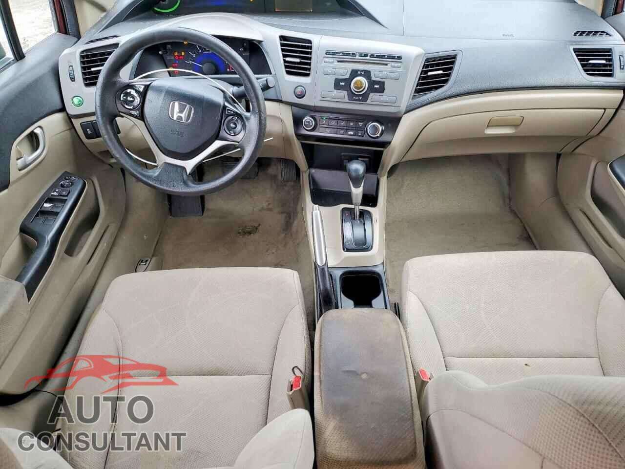 HONDA CIVIC 2012 - 19XFB2F53CE089903