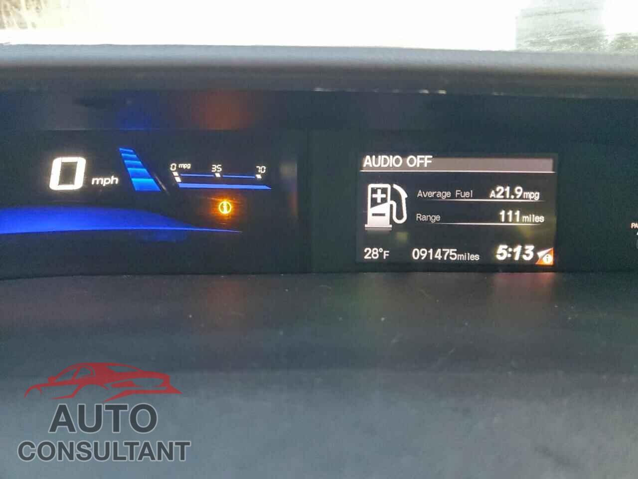HONDA CIVIC 2013 - 19XFB2F52DE230185
