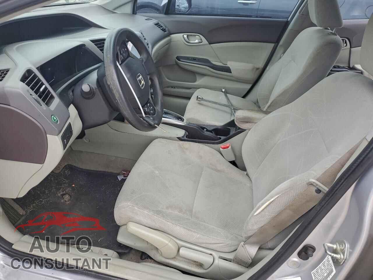 HONDA CIVIC 2012 - 19XFB2F53CE067500