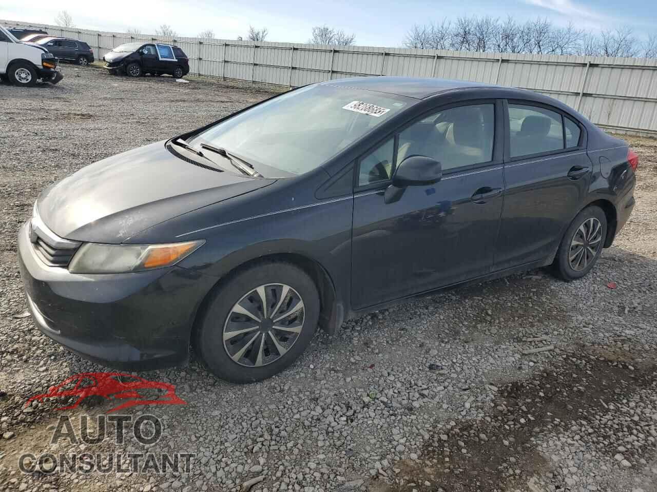 HONDA CIVIC 2012 - 19XFB2F52CE025853