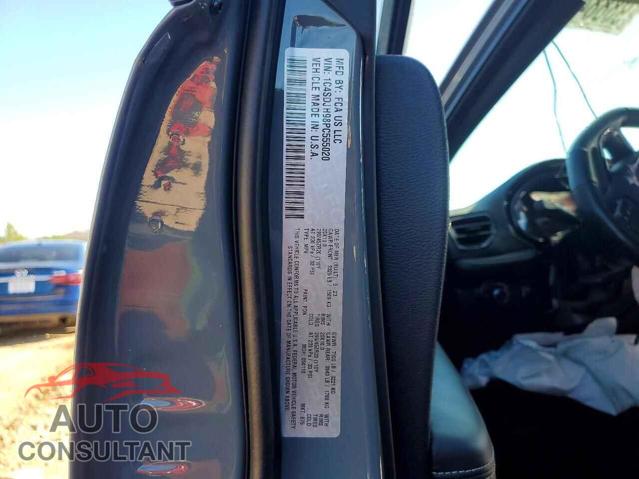 DODGE DURANGO 2023 - 1C4SDJH98PC555020
