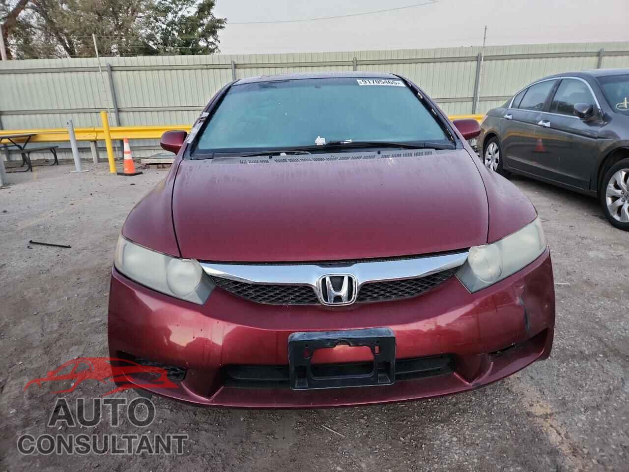 HONDA CIVIC 2009 - 19XFA166X9E036257