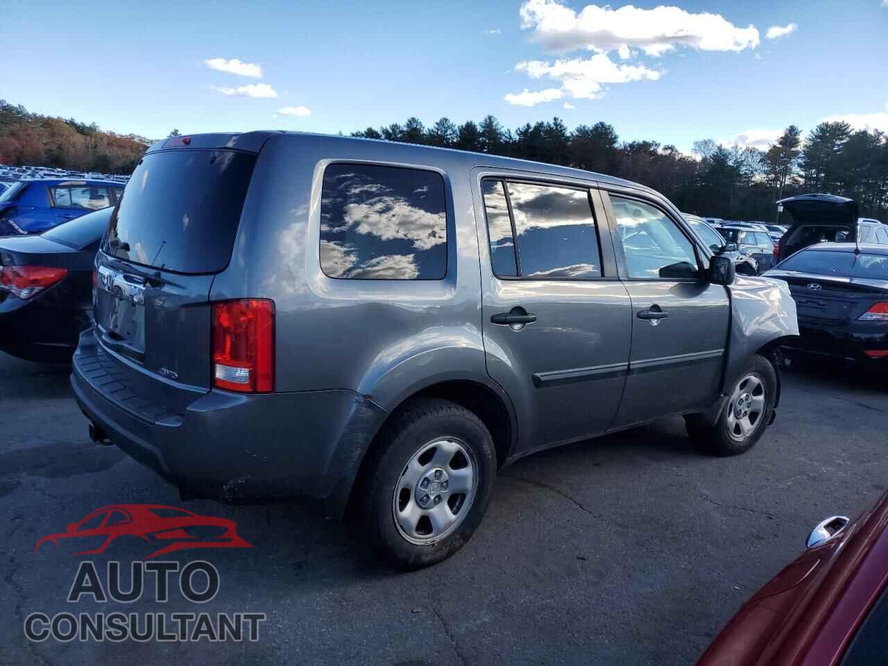 HONDA PILOT 2011 - 5FNYF4H21BB008515