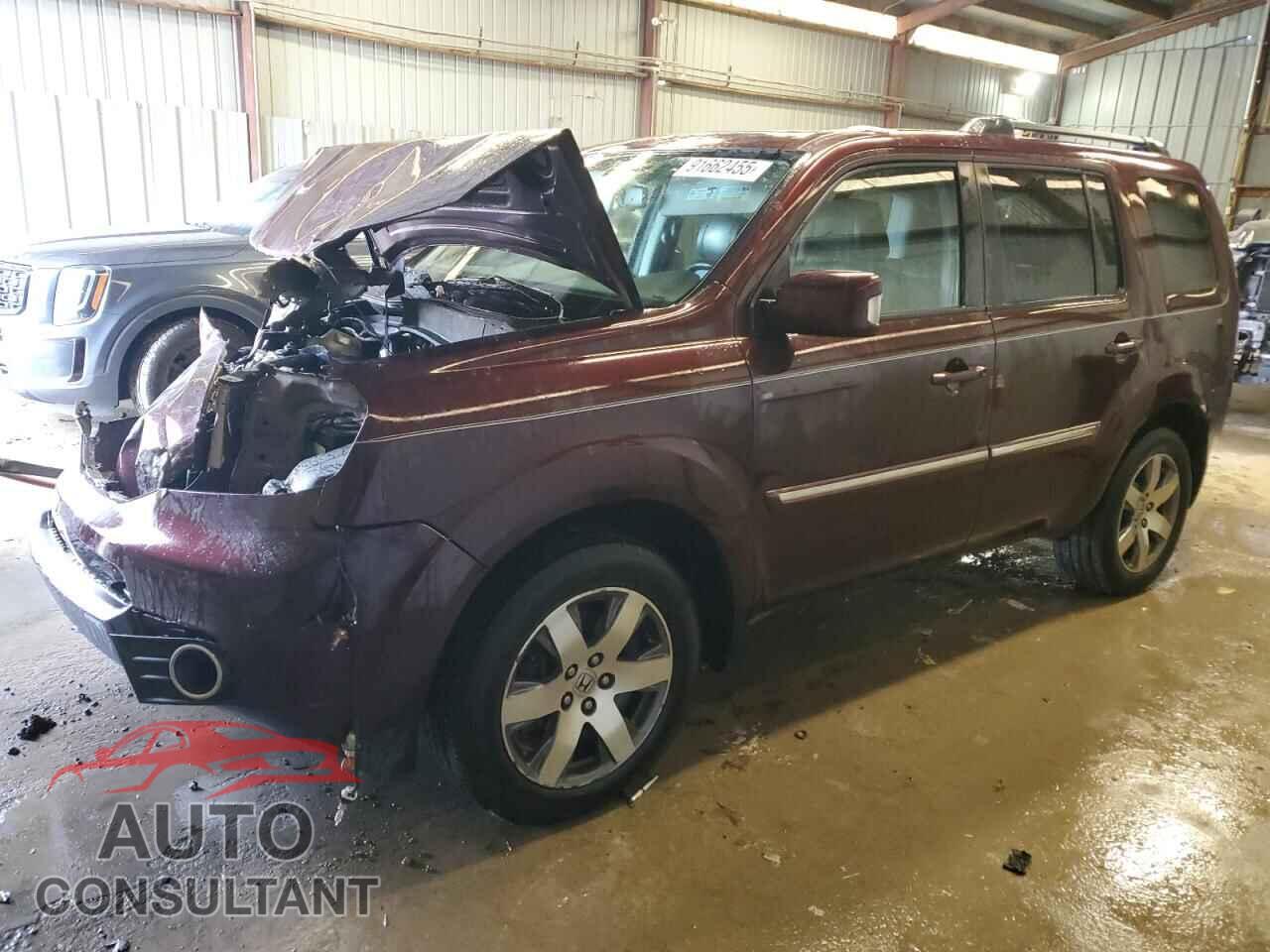 HONDA PILOT 2013 - 5FNYF4H96DB031157