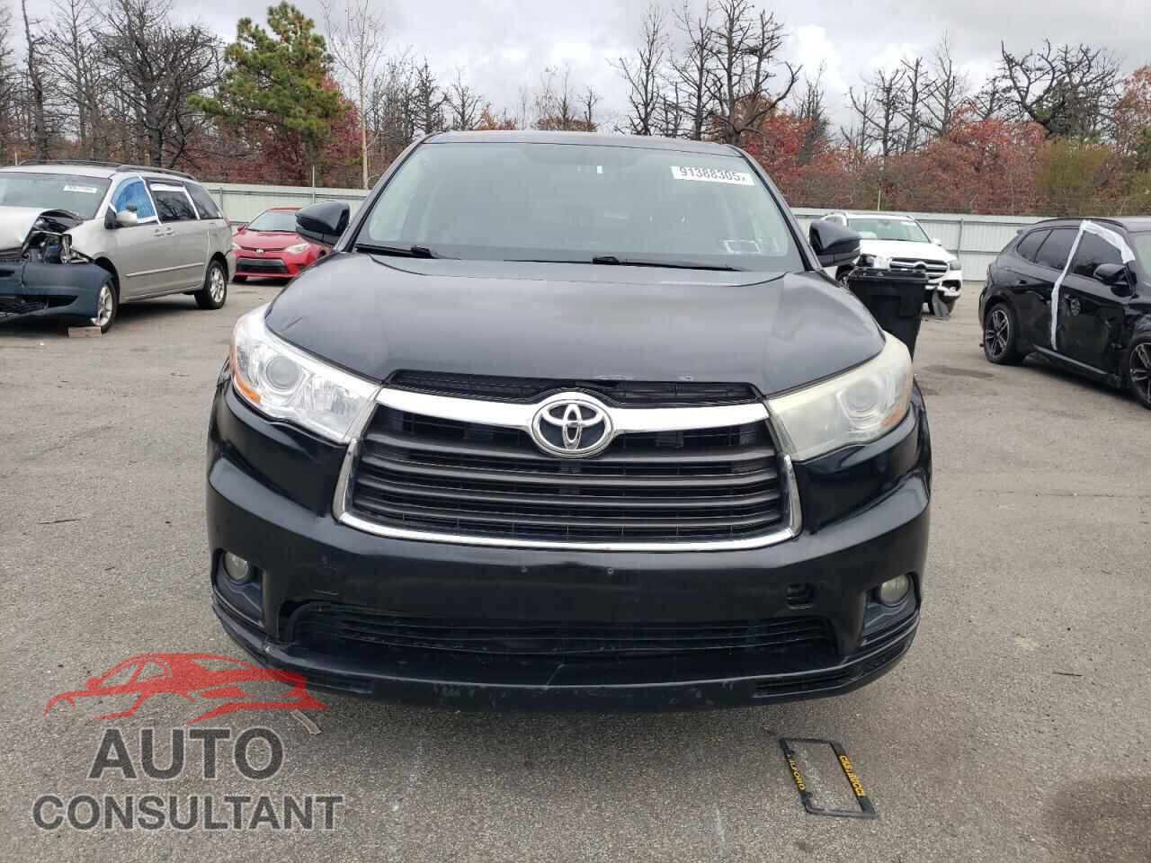 TOYOTA HIGHLANDER 2015 - 5TDBKRFH8FS080030