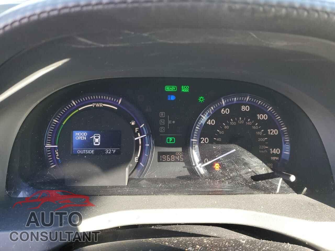LEXUS HS 2010 - JTHBB1BA3A2029382