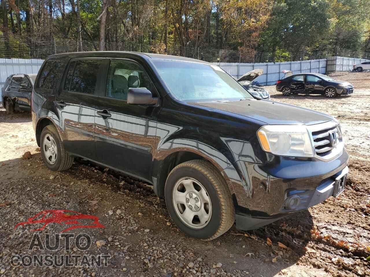 HONDA PILOT 2013 - 5FNYF3H29DB032106