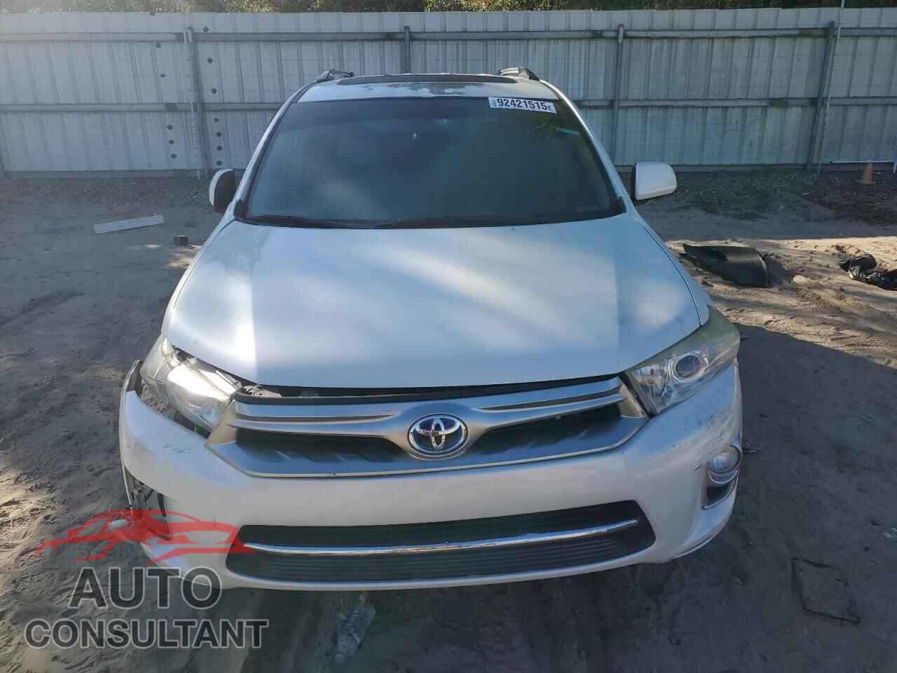 TOYOTA HIGHLANDER 2012 - JTEDC3EH6C2008018