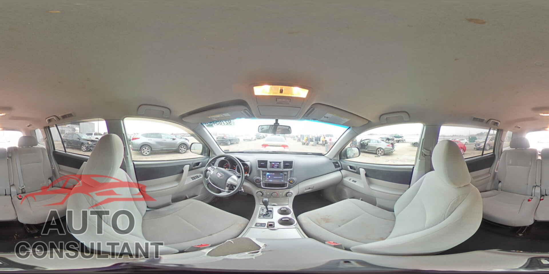 TOYOTA HIGHLANDER 2013 - 5TDBK3EH8DS183816