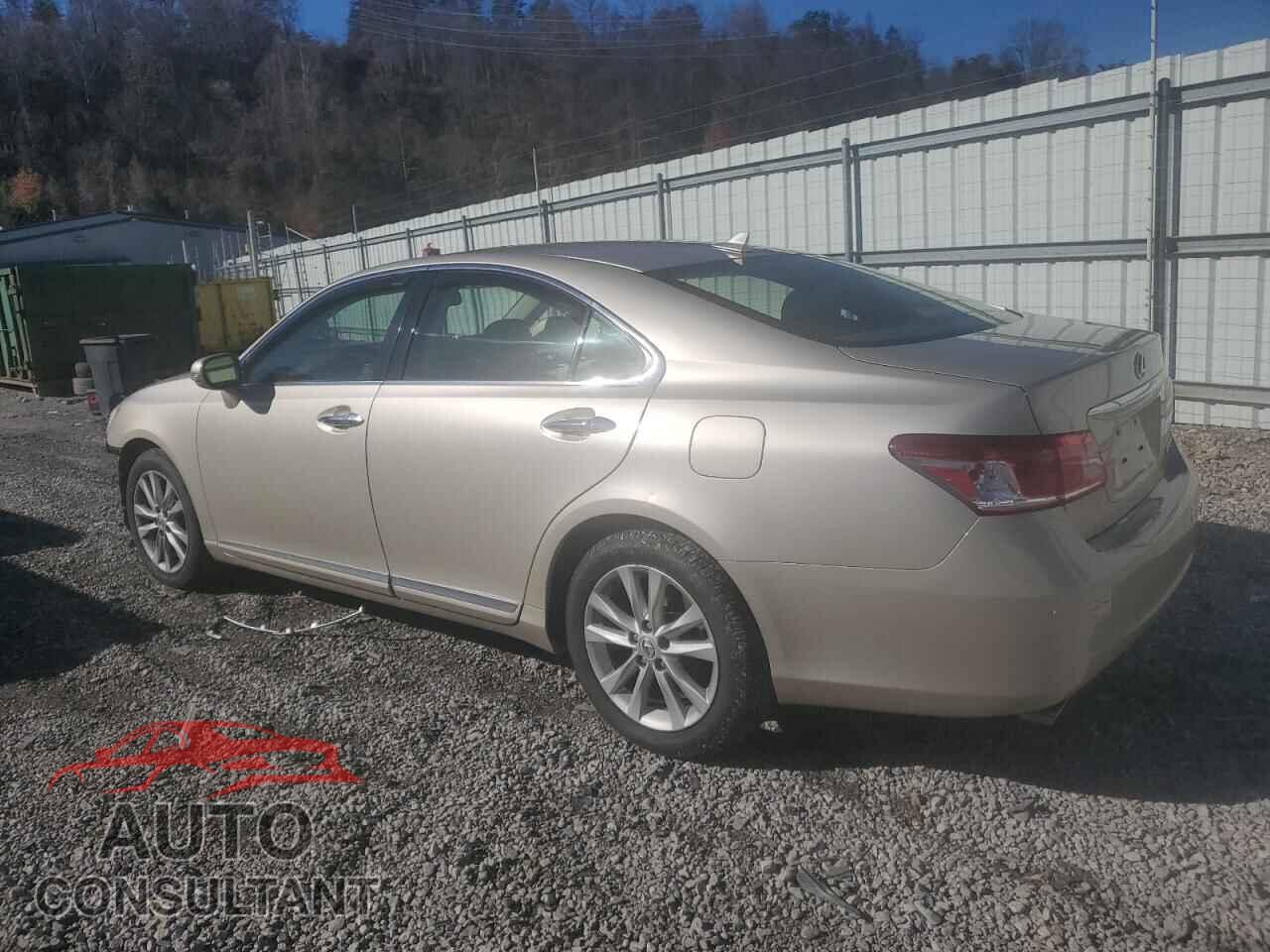 LEXUS ES350 2012 - JTHBK1EG0C2506546