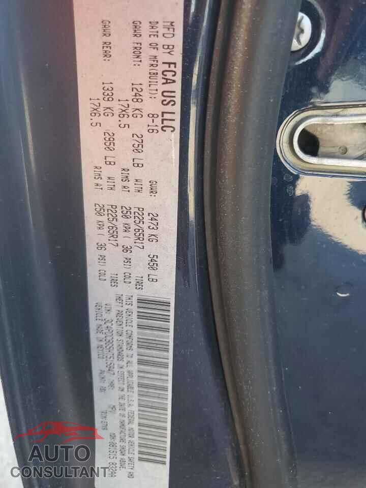 DODGE JOURNEY 2017 - 3C4PDCBG5HT515847