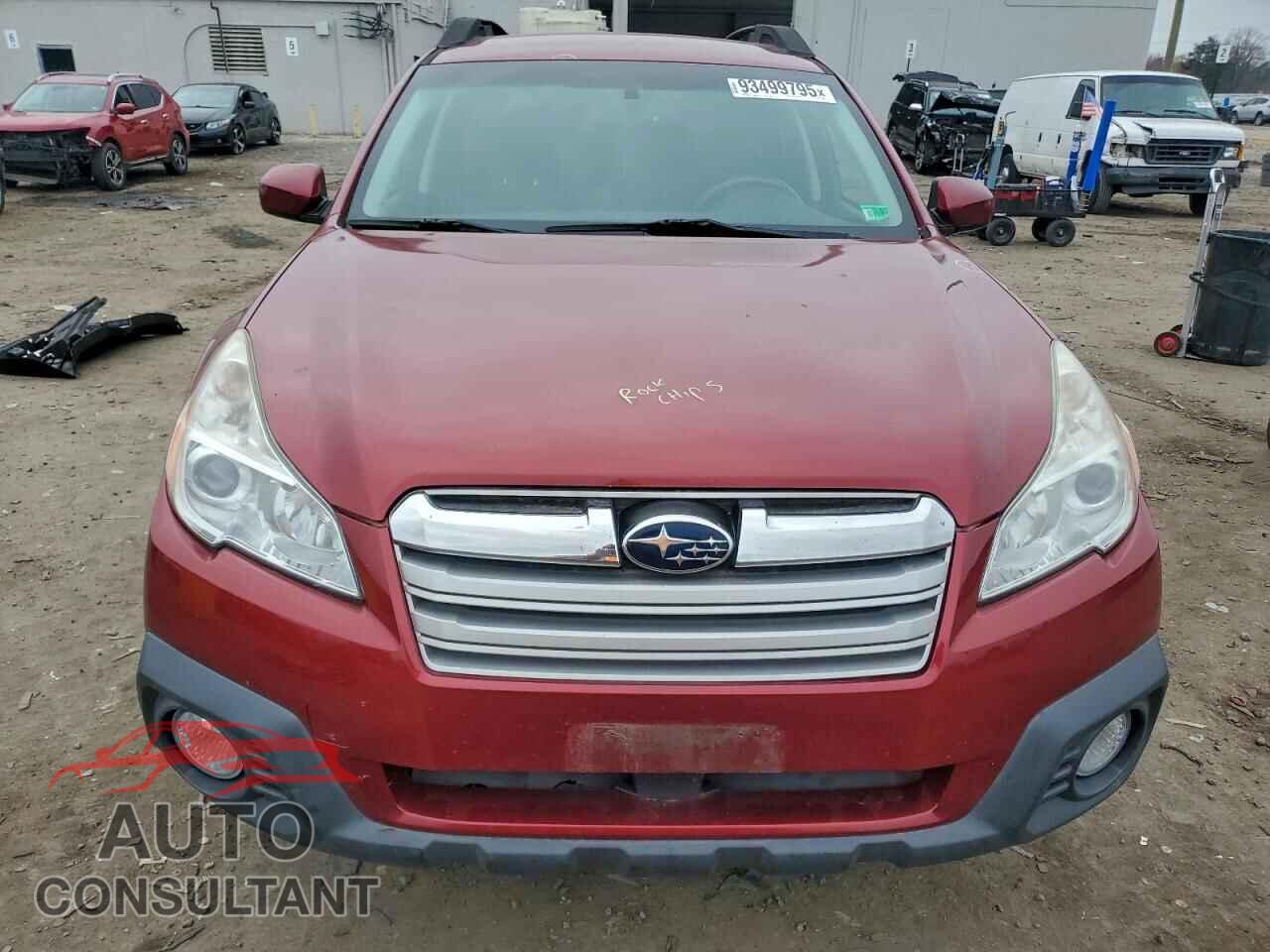 SUBARU OUTBACK 2014 - 4S4BRBCC5E3247225