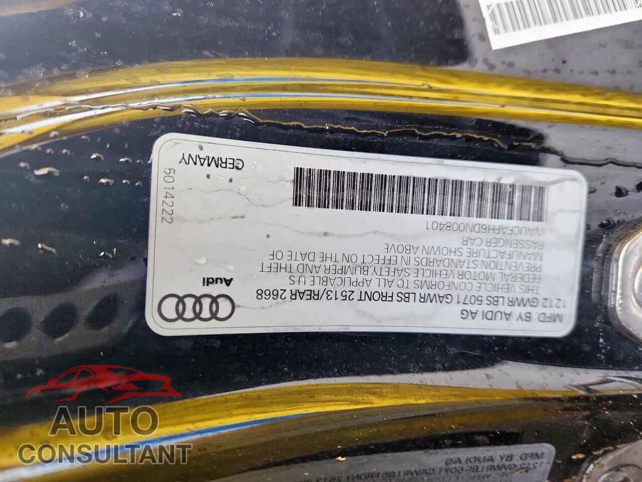 AUDI A5 2013 - WAUCFAFH6DN008401