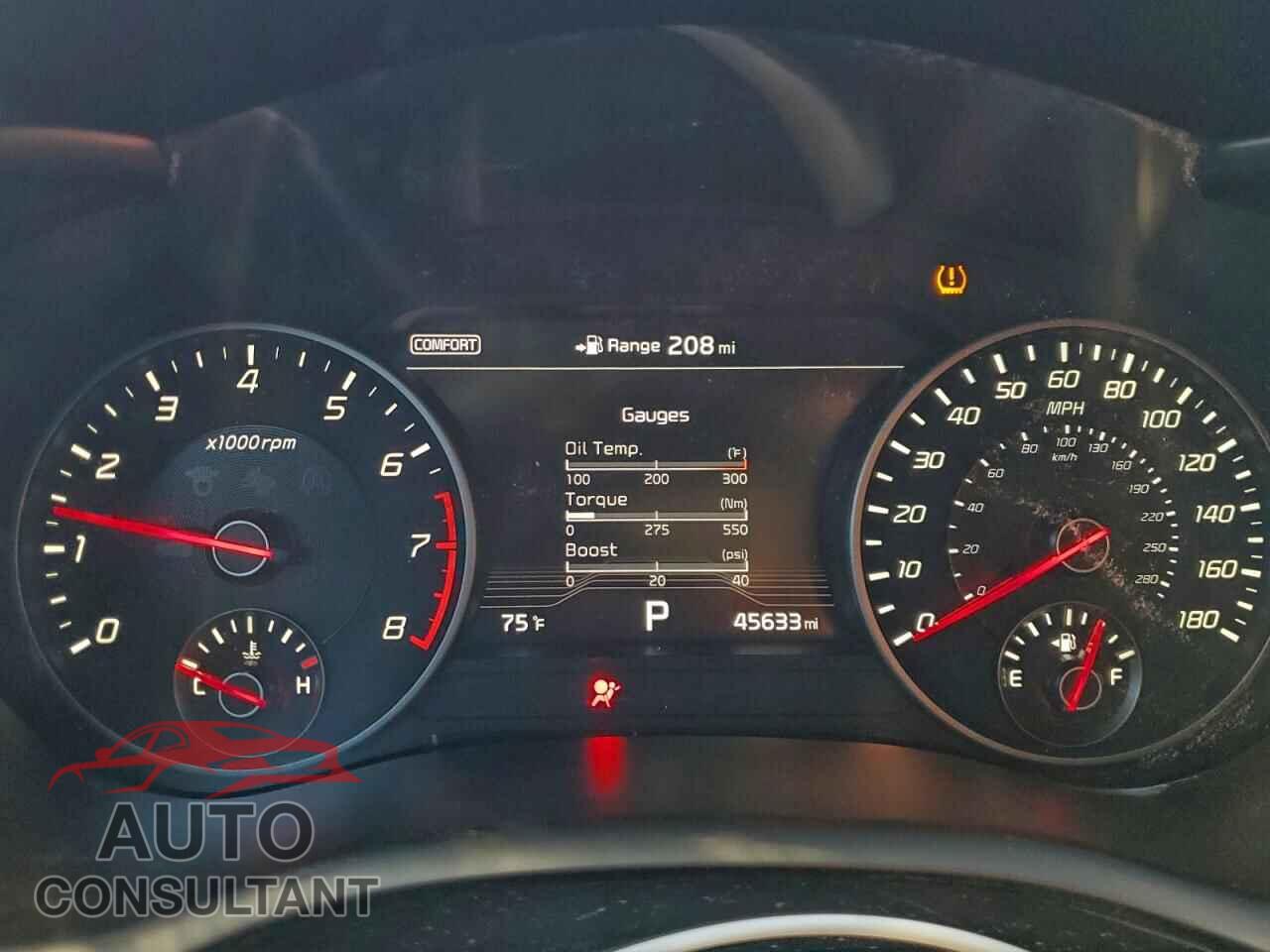 KIA STINGER 2018 - KNAE45LC9J6040330