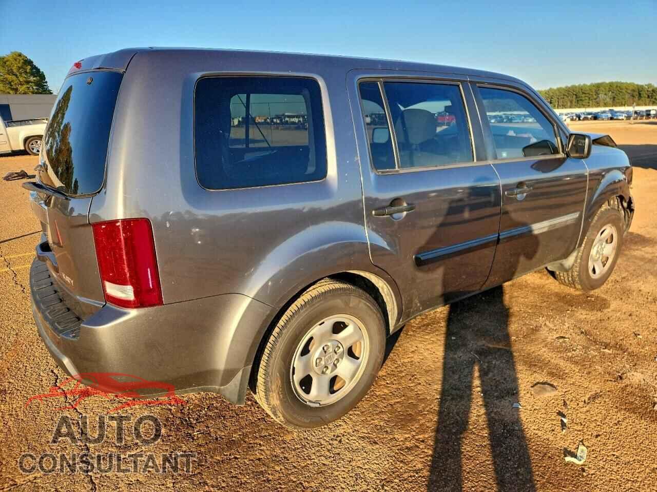 HONDA PILOT 2011 - 5FNYF3H21BB010470