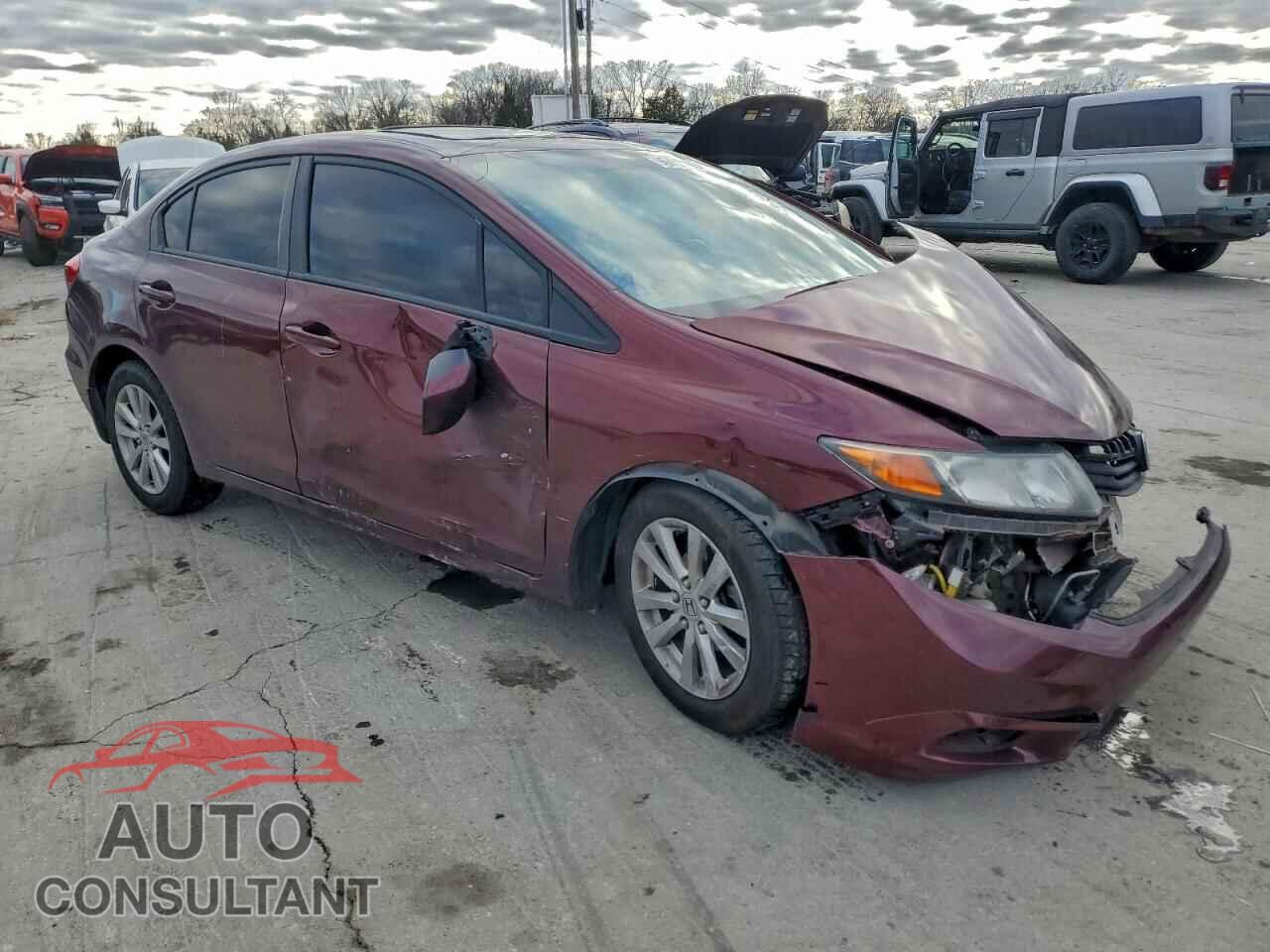 HONDA CIVIC 2012 - 19XFB2F95CE073530